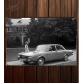 Металлическая табличка Audi 100 LS US-spec (C1)